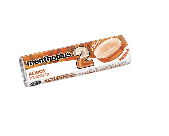 PASTILLAS MENTHOPLUS ACIDOS NARANJA